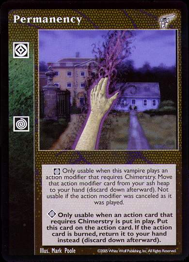 Permanency [KMW set] - VTES CCG