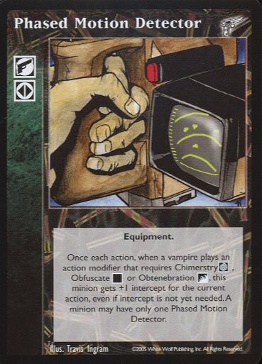 Phased Motion Detector [KMW set] - VTES CCG