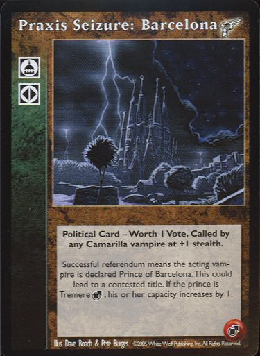 Praxis Seizure: Barcelona [KMW set] - VTES CCG
