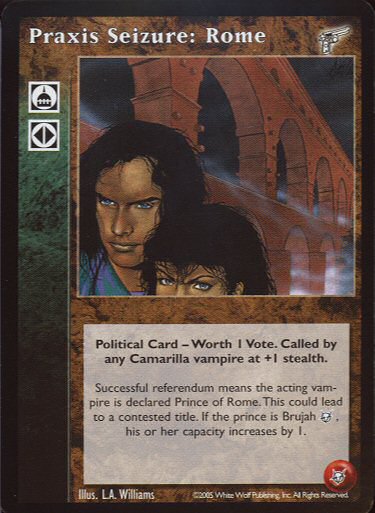 Praxis Seizure: Rome [KMW set] - VTES CCG
