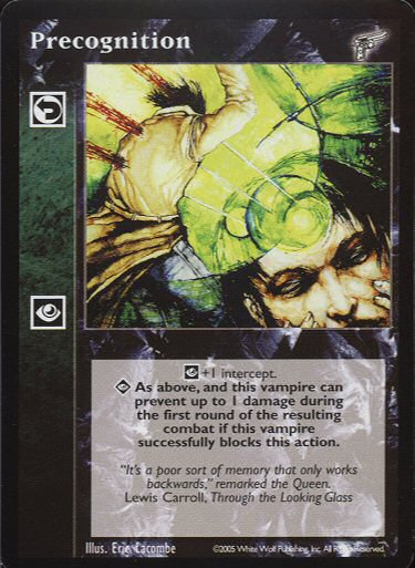 Precognition [KMW set] - VTES CCG