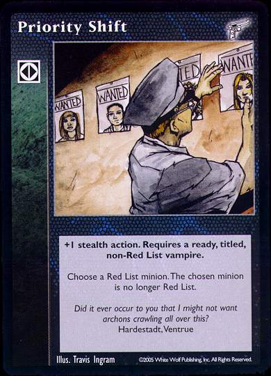 Priority Shift [KMW set] - VTES CCG