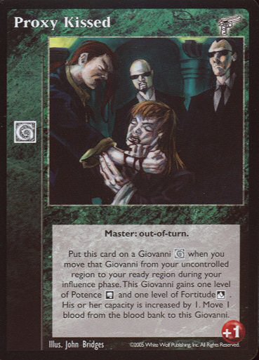 Proxy Kissed [KMW set] - VTES CCG