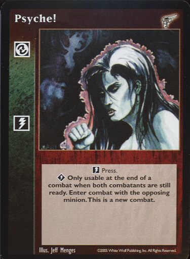 Psyche! [KMW set] - VTES CCG