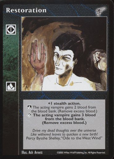 Restoration [KMW set] - VTES CCG
