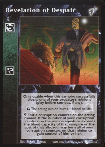 Revelation of Despair [KMW set] - VTES CCG