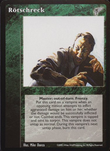 Rötschreck [KMW set] - VTES CCG