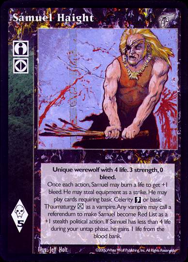 Samuel Haight [KMW set] - VTES CCG