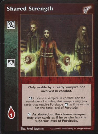 Shared Strength [KMW set] - VTES CCG