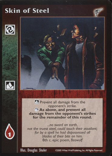 Skin of Steel [KMW set] - VTES CCG