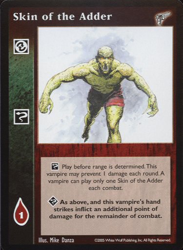 Skin of the Adder [KMW set] - VTES CCG