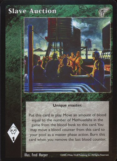 Slave Auction [KMW set] - VTES CCG
