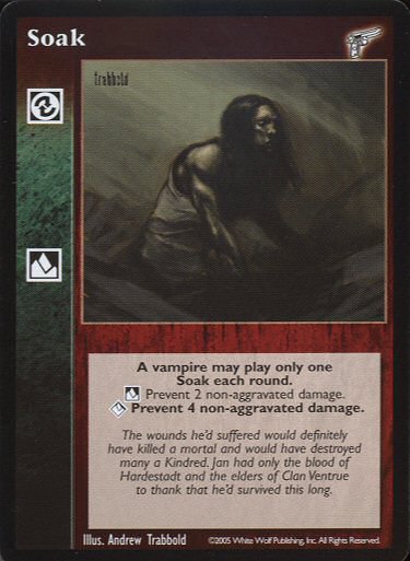 Soak [KMW set] - VTES CCG