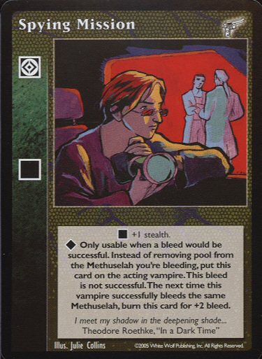 Spying Mission [KMW set] - VTES CCG