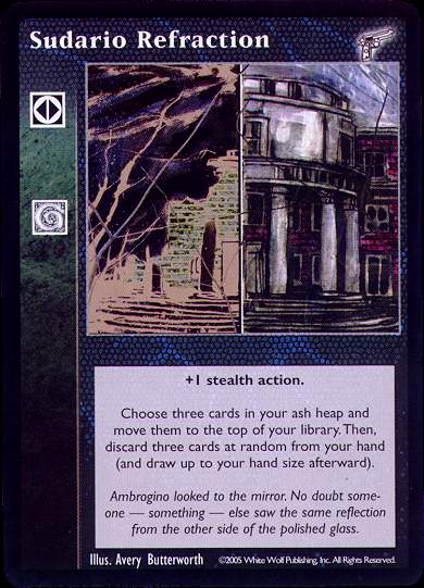 Sudario Refraction [KMW set] - VTES CCG