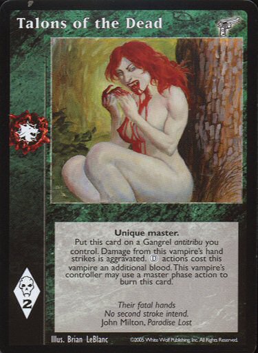 Talons of the Dead [KMW set] - VTES CCG