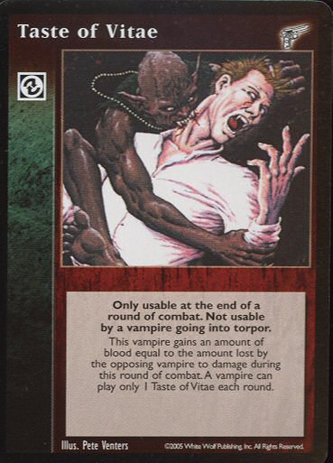 Taste of Vitae [KMW set] - VTES CCG