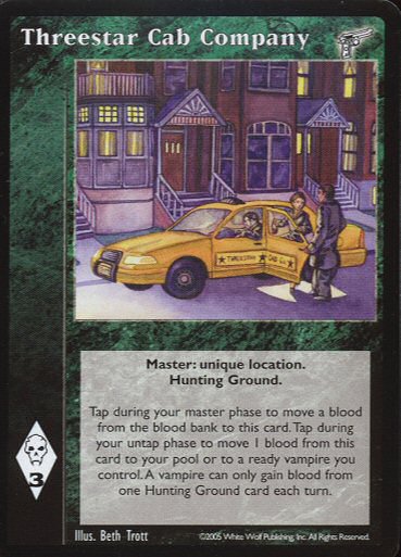 Threestar Cab Company [KMW set] - VTES CCG