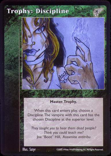 Trophy: Discipline [KMW set] - VTES CCG