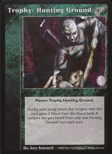 Trophy: Hunting Ground [KMW set] - VTES CCG