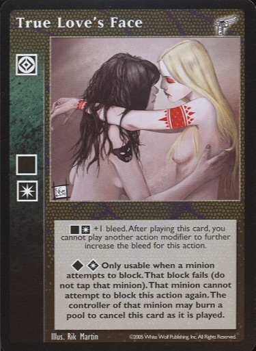 True Love's Face [KMW set] - VTES CCG