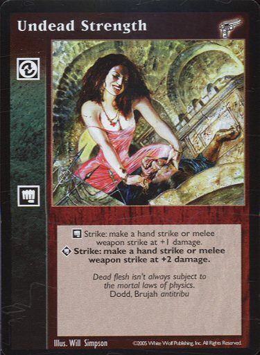 Undead Strength [KMW set] - VTES CCG