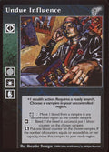 Undue Influence [KMW set] - VTES CCG