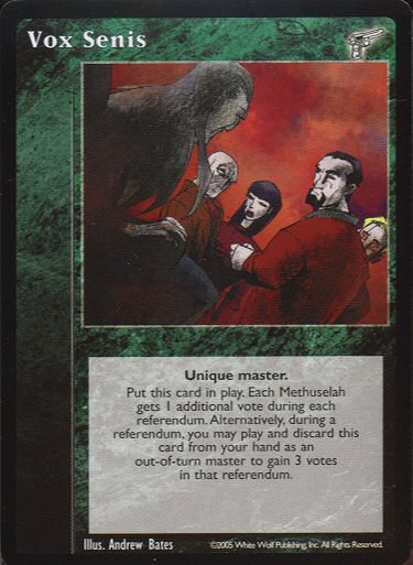 Vox Senis [KMW set] - VTES CCG