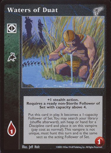 Waters of Duat [KMW set] - VTES CCG