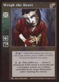 Weigh the Heart [KMW set] - VTES CCG