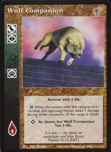 Wolf Companion [KMW set] - VTES CCG