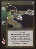 Alacrity [LoB set] - VTES CCG
