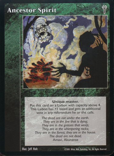 Ancestor Spirit [LoB set] - VTES CCG