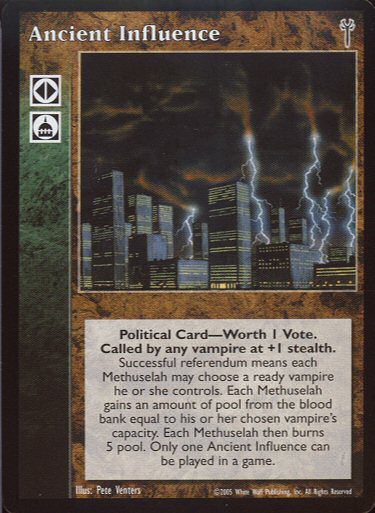Ancient Influence [LoB set] - VTES CCG