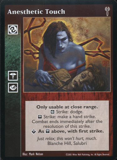 Anesthetic Touch [LoB set] - VTES CCG