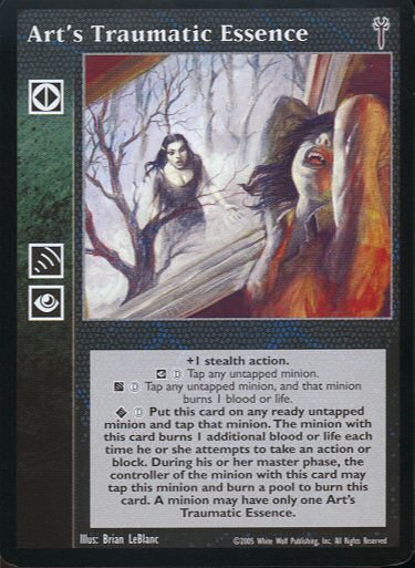 Art's Traumatic Essence [LoB set] - VTES CCG