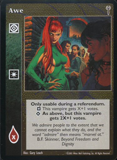 Awe [LoB set] - VTES CCG