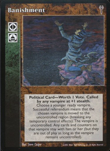 Banishment [LoB set] - VTES CCG