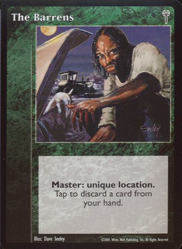 The Barrens [LoB set] - VTES CCG