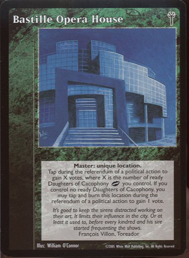 Bastille Opera House [LoB set] - VTES CCG