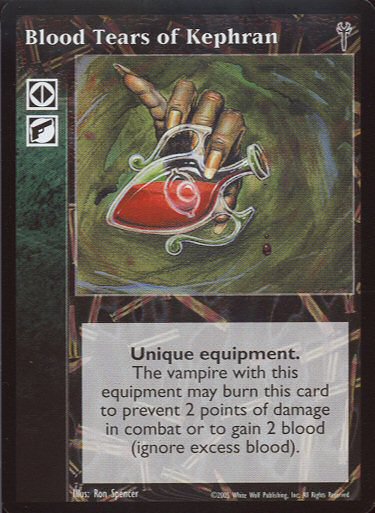 Blood Tears of Kephran [LoB set] - VTES CCG