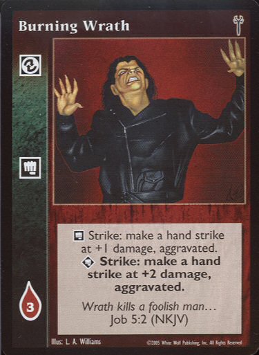 Burning Wrath [LoB set] - VTES CCG