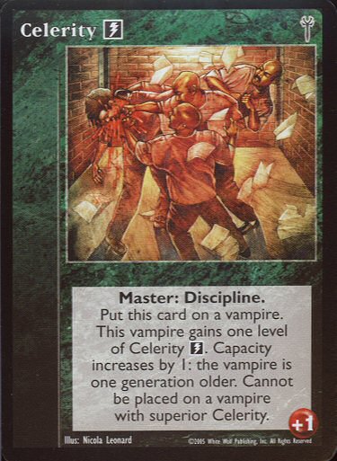 Celerity [LoB set] - VTES CCG