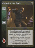 Claiming the Body [LoB set] - VTES CCG