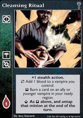 Cleansing Ritual [LoB set] - VTES CCG