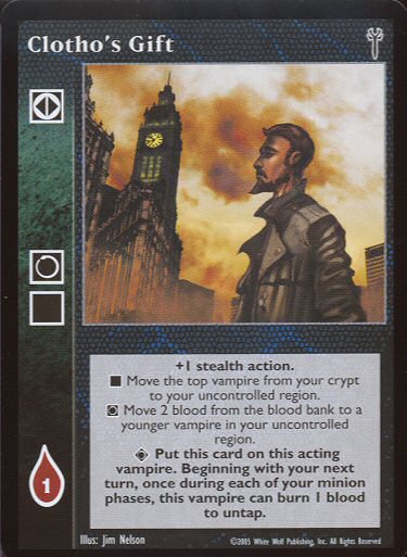Clotho's Gift [LoB set] - VTES CCG