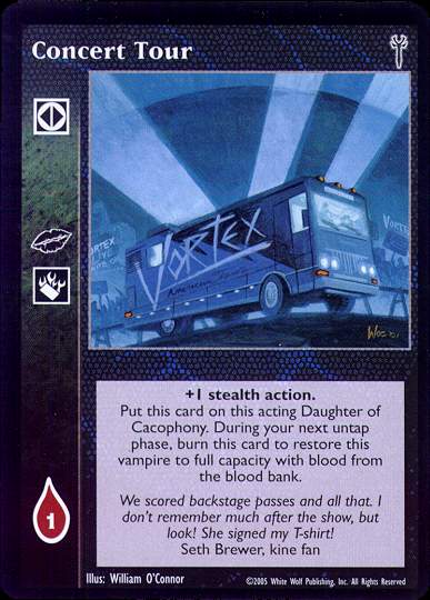 Concert Tour [LoB set] - VTES CCG