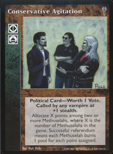 Conservative Agitation [LoB set] - VTES CCG