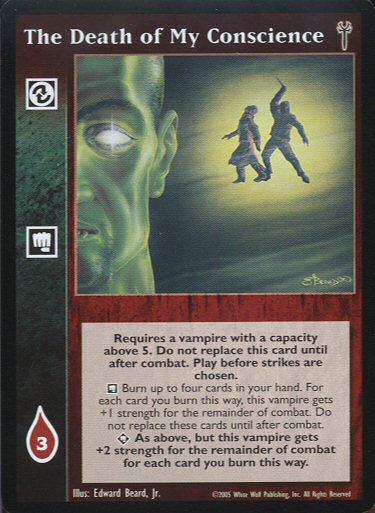 The Death of My Conscience [LoB set] - VTES CCG