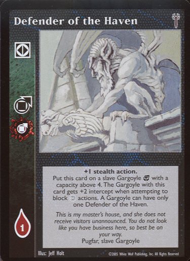 Defender of the Haven [LoB set] - VTES CCG